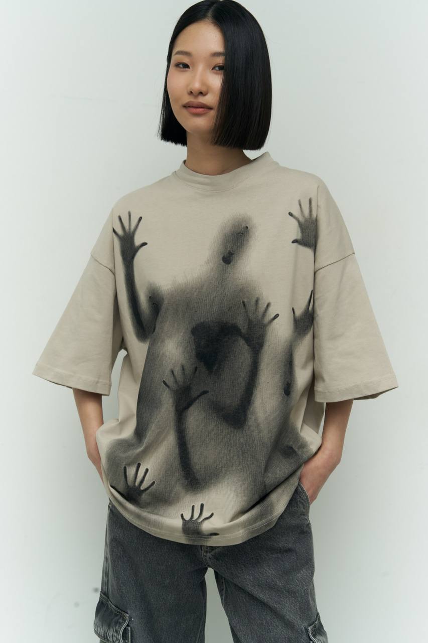 GHOST OVERSIZE T SHIRT