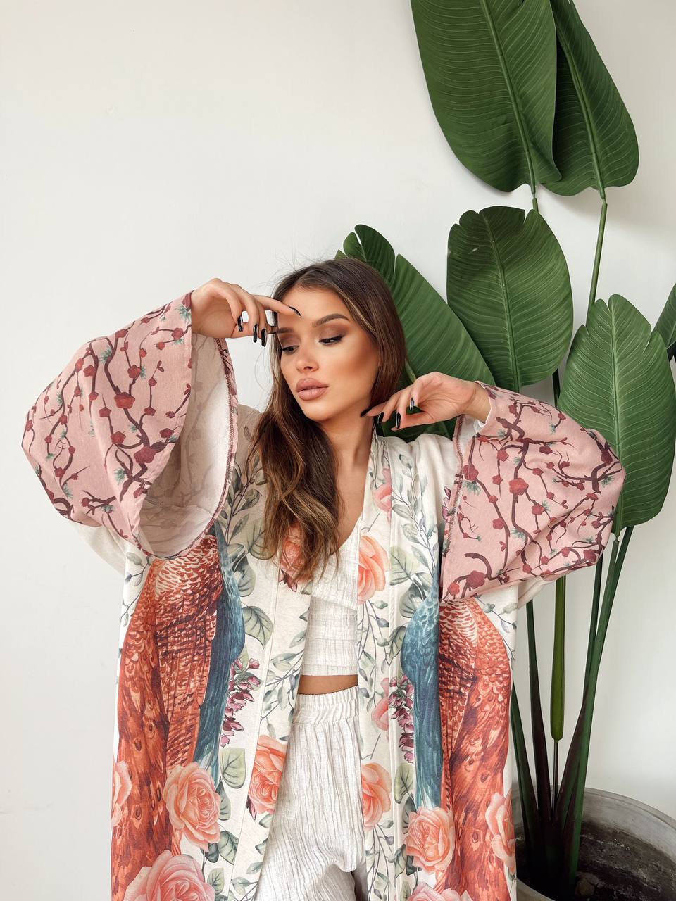 PEACOCK KIMONO